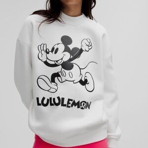 NWT - Disney Lululemon sweatshirt S